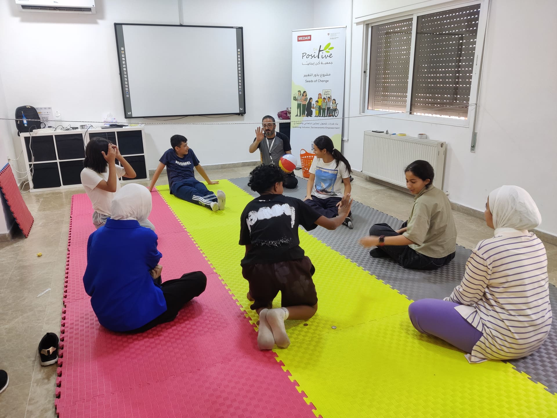 Participants in a Seeds of Change training session